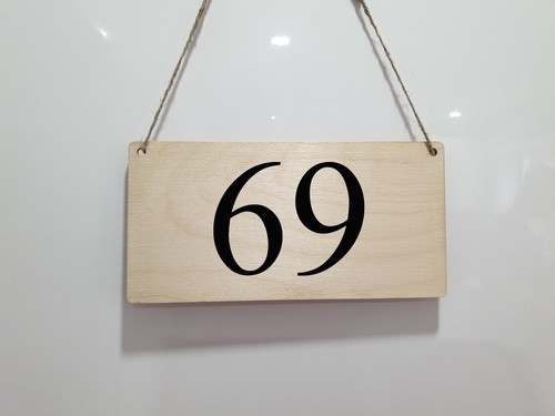 Personalised plaque door - personalised,