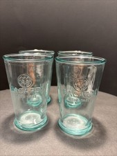 Set Of 4 Bacardi Rum Green