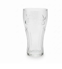 24 X Coca Cola Glasses Clear