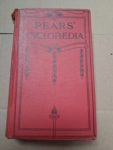 Pears cyclopedia c1939