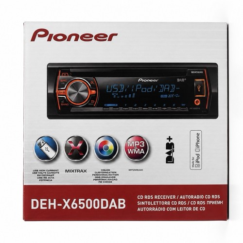 Pioneer deh x6500dab dab - pioneer, cd