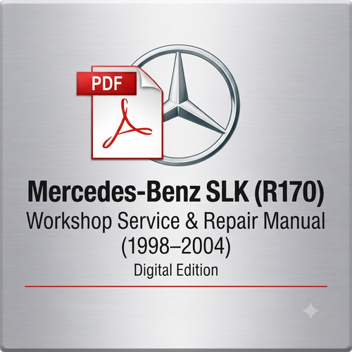 Mercedes slk r170 workshop - r170,