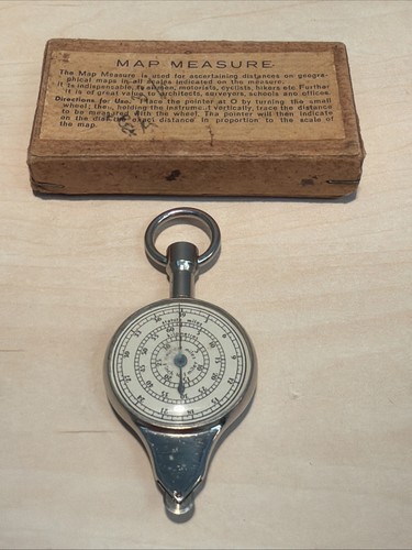 Map measure dual sided - map,