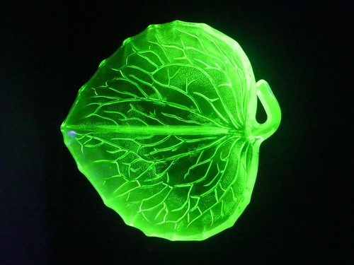 Bagley green uranium glass - uranium,