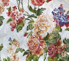VICTORIAN CHINTZ PRINT FLORAL