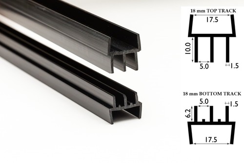 Clip vivarium glass - on, runners