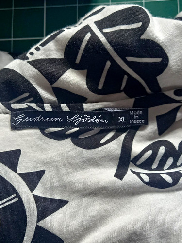 Gudrun sjödén white black - sjödén, white/black