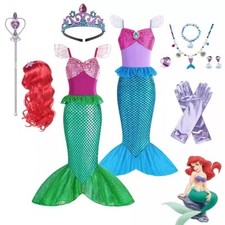 Kids Girls Mermaid Ariel