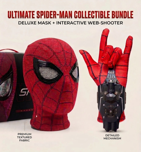 Spiderman mask moving - spiderman, &