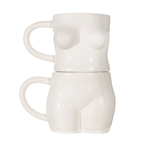 Body stacking mugs - of, 2