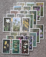 Players Cigarette Cards 'Britain's Wild Flowers' Doncella Issue - Full Set of 30