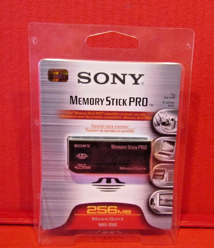 Sony 256 memory stick pro - 256, mb