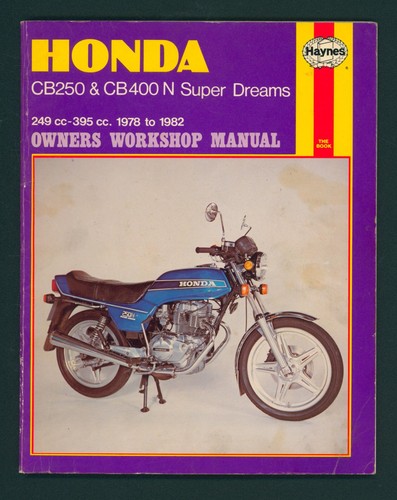 Honda cb250n cb400n superdream - honda,