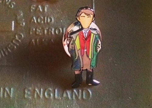 Quadrophenia jimmy pin badge - jimmy,