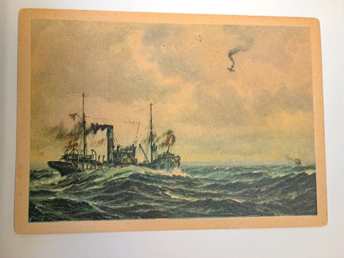 German world war - world, postcard