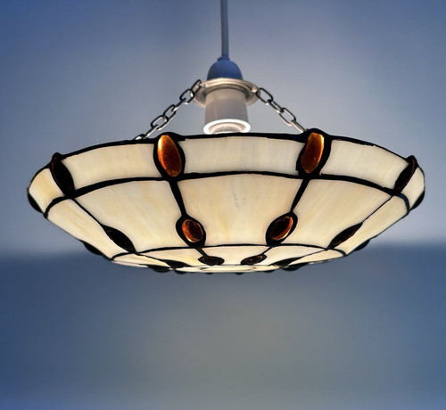 Tiffany style ceiling - tiffany,