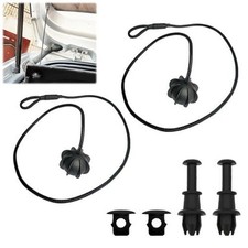 1 Pair Parcel Shelf String Car Rear Parcel Shelf Cords for VW Golf Audi Skoda 2