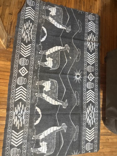 Alpaca shawl wrap - , or