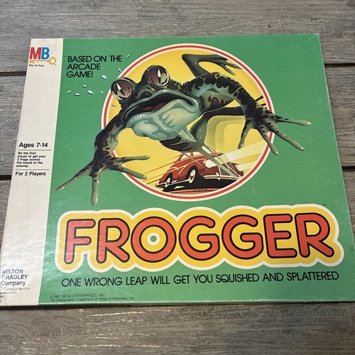Vintage frogger 1981 milton - 1981,