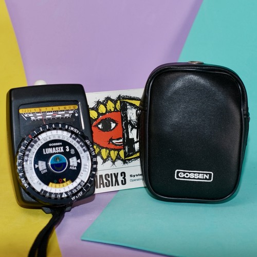 Gossen lunasix light meter - gossen,