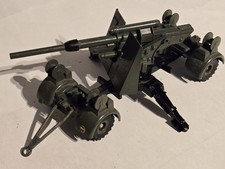 Vintage Dinky Toys 697 88mm Gun, Classic diecast WWII artillery piece