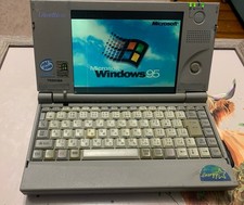 Toshiba Libretto 50CT, 32mb, Intel Pentium 75mhz, CF for HDD & PSU