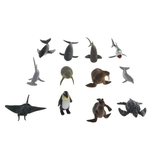 Sea animals figure - 12, pcs