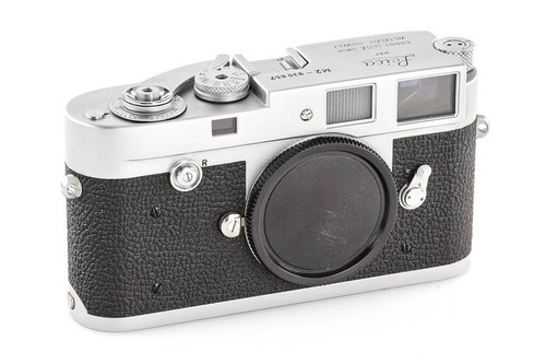 Leica chrome button rewind - m2,