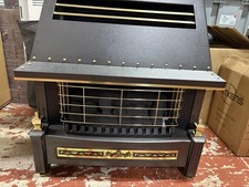 Flavel Regent LFE (Living Flame Effect) Outset Gas Fire in Black