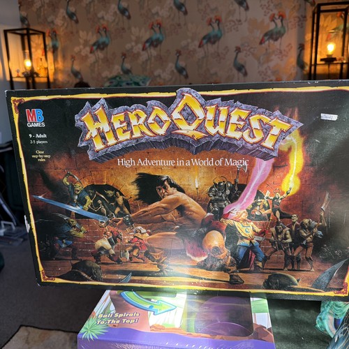 Hero quest board game - quest, 1989