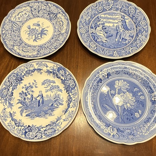 Spode blue room set - spode,