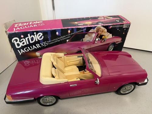 Vintage barbie 1991 jaguar - vintage,