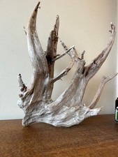 Driftwood Piece  silver fan