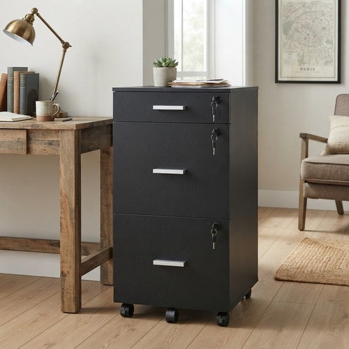 Drawer lockable file - lockable, cabinet