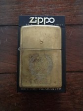 ZIPPO LIMITED EDITION THE REUNION 90TH HARLEY DAVIDSON 1903-1993 Rare Brass CASE
