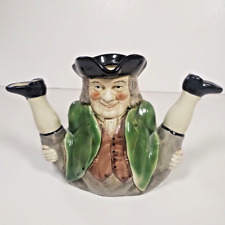 Tony Wood Potters Rare Collectors Teapot/Water Toby Jug Style Fun Novelty Jug