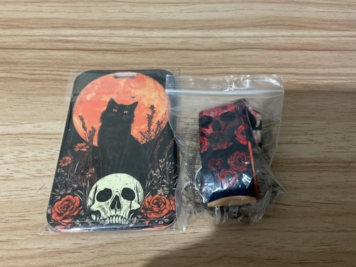 Witchy gothic cat skull - , id