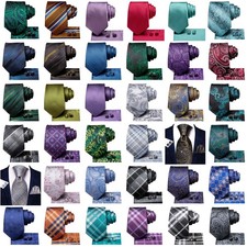 Men Geometric Print Tie Pocket