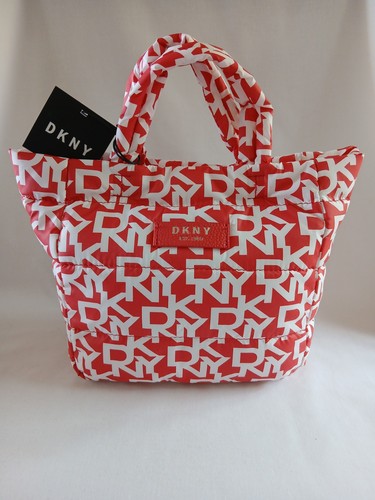 Dkny logo coral - logo, white