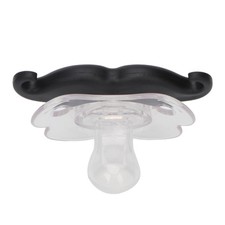 Funny Mustache Pacifier Safe