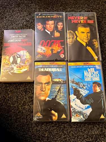 Vhs james bond 007 - 20,