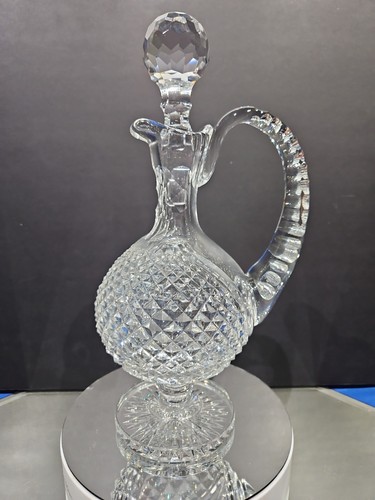 Footed wine decanter - footed, decanter-