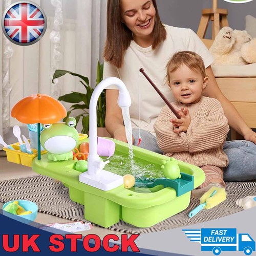 Kids play sink - play, running