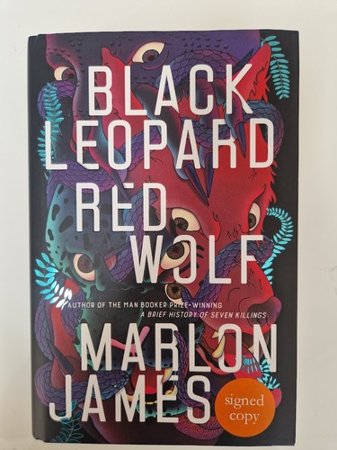 Signed black leopard red wolf - leopard,