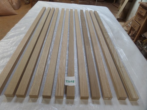Hardwood oak thick bench slats - hardwood,