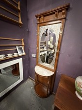Mahogany Mirror Back Hall