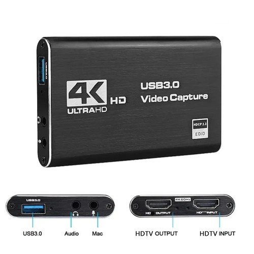 Audio video capture - 4k,