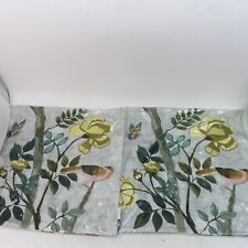 2X - Designers Guild Papillon Chinois Parchment PILLOW, 50cmx50cm (20x20 in)