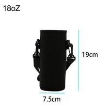 18/36/64oz Neoprene Water Bottle Carrier Insulated Cover Bag Holder Travel UK