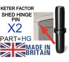 BRAND NEW Keter Factor Spare Replacement Part HG Hinge Pin X2pcs